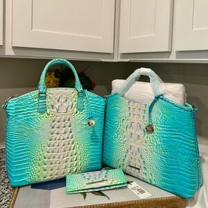 Brahmin Cotton Candy Large Duxbury, Elaine and Ady Wallet